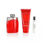 Mont Blanc Legend Red For Men Set EDP 100ml + EDP 7.5ml + All Over Shower Gel 100ml