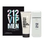 Carolina Herrera 212 Vip For Men EDT 100ml+100ml Shaving gel Travel Set