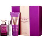 Abercrombie & Fitch Authentic Night Gift Set For Women 100ml EDP + 15ml EDP + 200ml Body Lotion