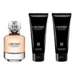 Givenchy L'interdit  Set EDP 80ml  + The Body Milk 75ml + The Shower Oil 75ml For Women - Image 2