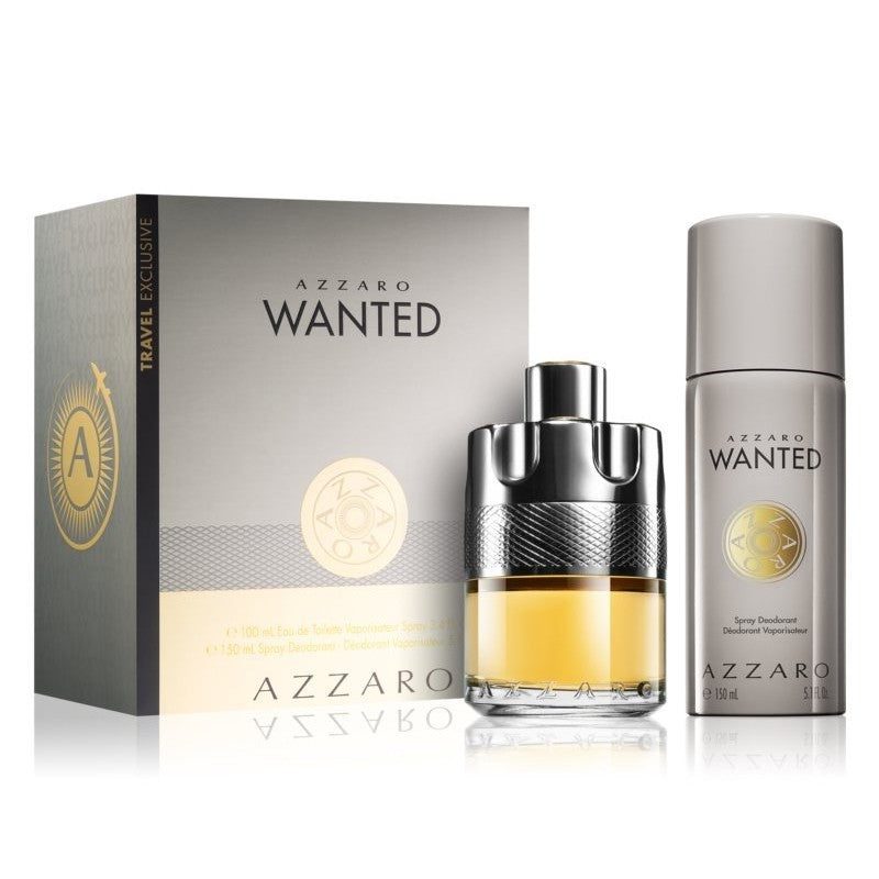AZZAROWANTED_M_SETEDT100ml_DEOSPRAY150mlFR AZZARO WANTED GIFT SET FOR MEN - Image 1
