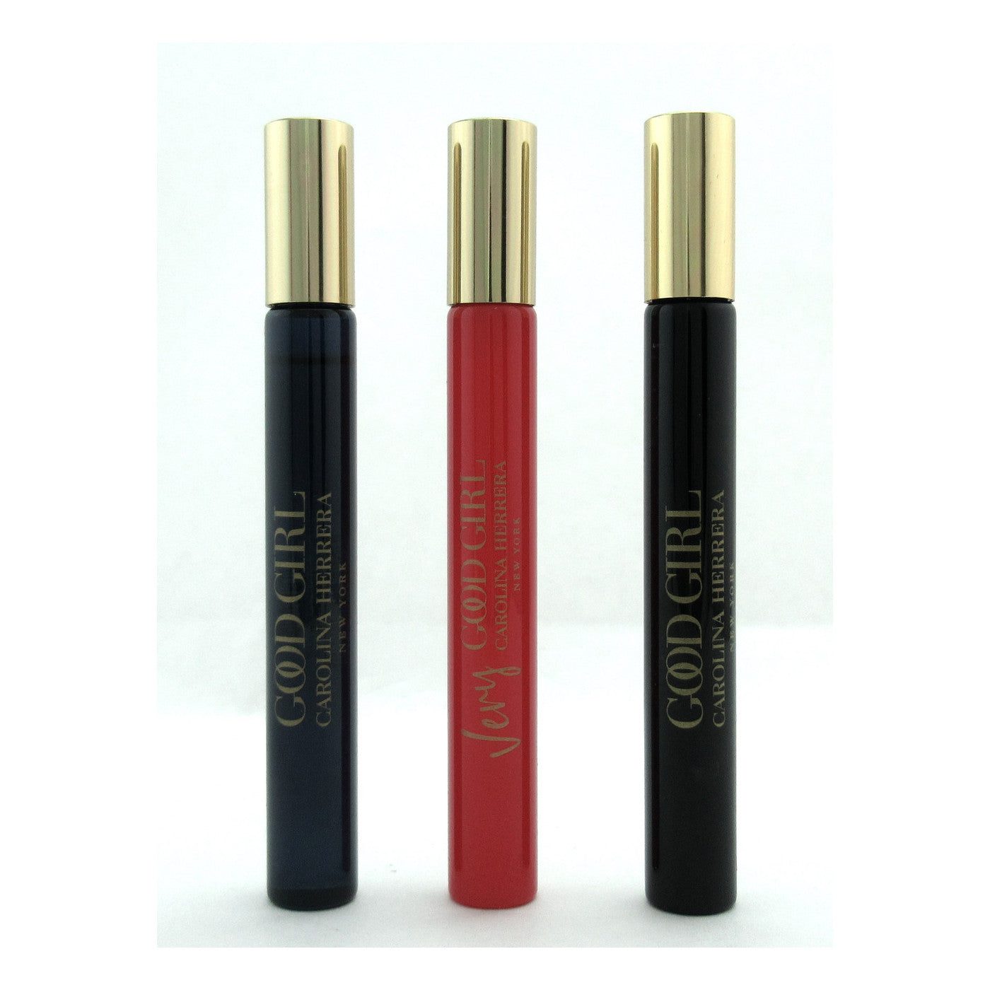 CarolinaHerrera_GoodGirl_VeryGoodGirl_GoodGirlSupreme_W_MiniSetEdpRollOn3X10Ml Carolina Herrera Mini Gift Set For Women - Image 1