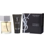 Yves Saint Laurent L'homme EDT Travel Gift Set For Men