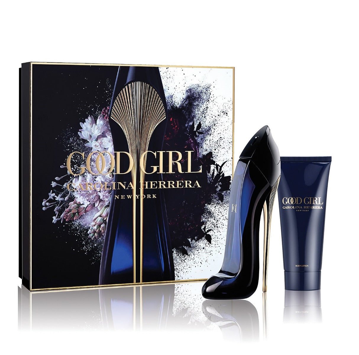 carolina_herrera_good_girl_w_set_edp_80_ml_body_lotion_100_ml_es Carolina Herrera Good Girl Set For Women EDP 80 ml + Body Lotion 100 ml - Image 1