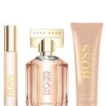 HUGO BOSS THE SCENT FOR HER FOR WOMEN SET EDP 50 ml + EDP 7.4 ml + PRFM BODY LOTION 50 ml