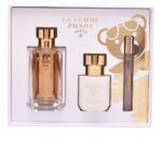 PRADA LA FEMME FOR WOMEN SET EDP 100 ml + EDP 10 ml ROLL ON + SATIN BODY LOTION 100 ml
