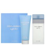 DOLCE & GABBANA LIGHT BLUE FOR WOMEN SET EDT 100 ml + REFRESHING BODY CREAM 75 ml