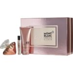 Mont Blanc Lady Emblem Elixir Set (L) EDP 75ml + Body Lotion 100ml + EDP 7.50ml -