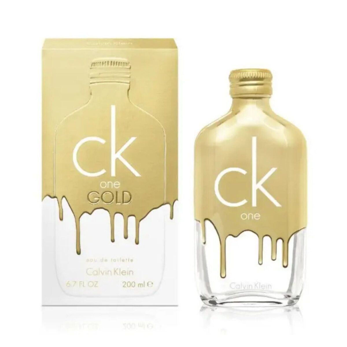 Calvin Klein One Gold EDT For Unisex 200ML - Image 2