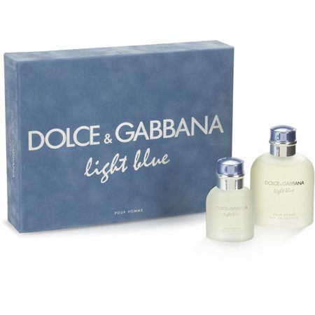 2463f980-c28a-4d97-b2bb-49cd8ba712ca_1.b7de49591056039ad2ed9a8a62138dd8 Dolce & Gabbana Light Blue For Men EDT 125ml+EDT 40ml Set - Image 1