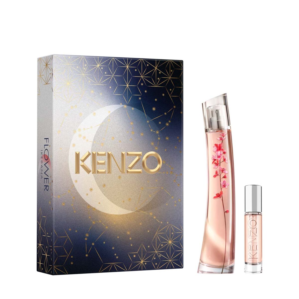 Kenzo Flower Ikebana By Kenzo For Women Set EDP 75ml + EDP 10ml Reusable Travel Spray - Image 2