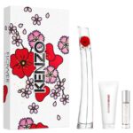 Kenzo Flower By Kenzo For Women Set EDP 100ml Refillable + EDP 10ml Refillable Trvl Spry + Body Milk 75ml - Image 3
