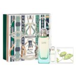 Hermes Un Jardin Sur Le Nil For Unisex Set EDT 100ml Refillable + EDT 7.5ml + Perfume Soap 50g - Image 2
