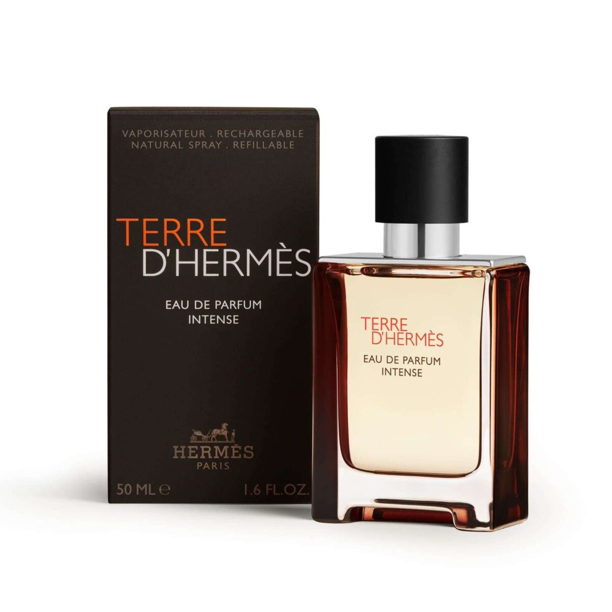 Hermes Terre D'Hermes Perfume For Men EDP Intense 50ml Refillable - Image 3