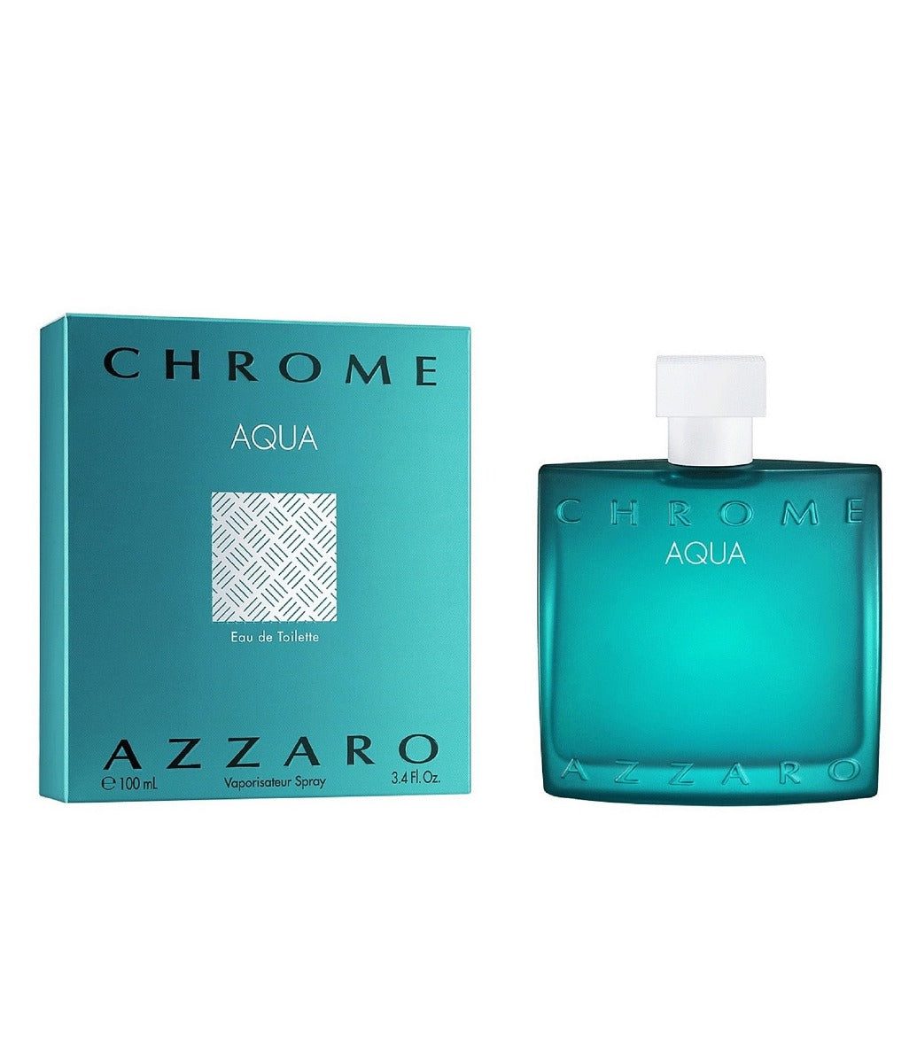 3351500012961 Azzaro Chrome Aqua Perfume For Men, EDT, 100 ml - Image 1