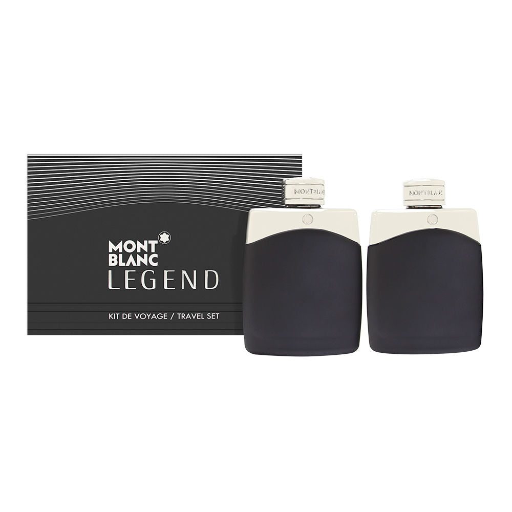 3386460084147 Legend 2 Piece Gift Set by Mont Blanc for Men (100ml EDT + 100 ml After Shave Balm Lotion) - Image 1