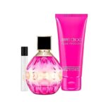 Jimmy Choo Rose Passion For Women Set EDP 100ml + EDP 7.5ml + Perfumed Body Lotion 100ml