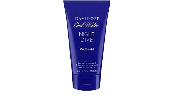 416bpu4_hbl._sr600_315_piwhitestrip_bottomleft_0_35_sclzzzzzzz DAVIDOFF COOL WATER NIGHT DIVE FOR WOMEN SHOWER GEL 150ML - Image 1