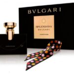 BVLGARI Splendida Jasmin Noir Perfume Set For Women - EDP 100 ml + Scarf