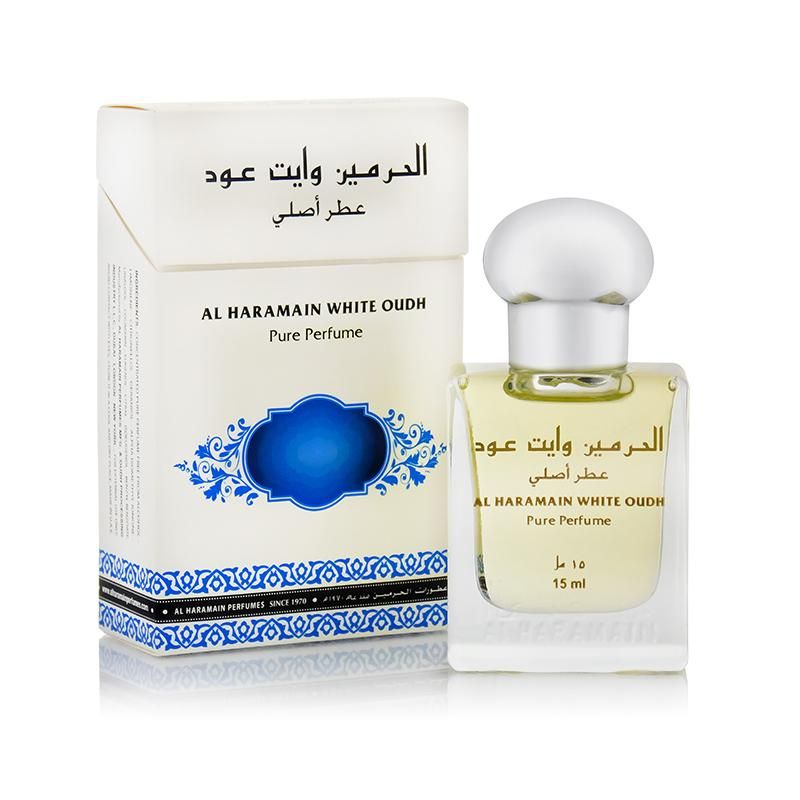 6291100136384_2 Al Haramain White Oudh - Perfume Oil for Unisex 15ml, 1Pc - Image 1