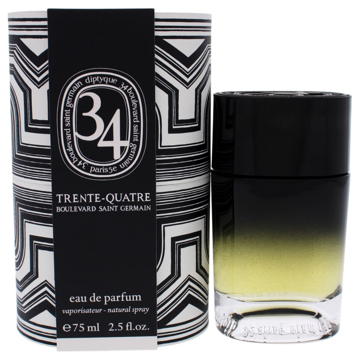 Diptyque Trente-Quatre Boulevard Saint Germain Perfume For Unisex EDP 75ml - Image 2