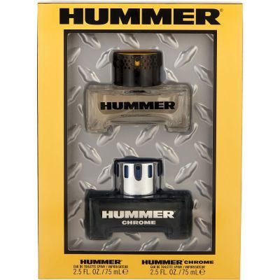 71300787 Hummer Men Set EDT 75ml + Hummer Chrome EDT 75ml For Men - Image 1