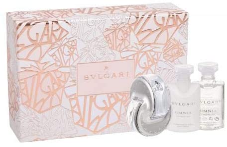 783320404634 Bvlgari Omnia Crystalline Gift set For Women EDT 40 ml + Body Lotion 40 ml + Bath & Shower Gel 40 ml - Image 1