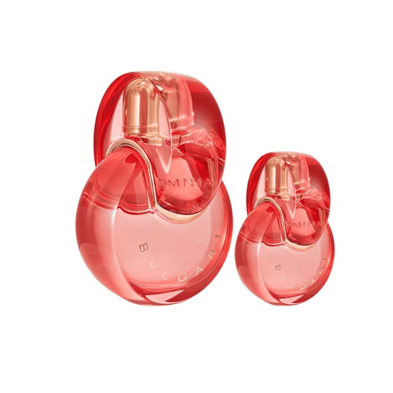 783320421198_1 Bvlgari Omnia Coral For Women Set EDT 100ml + EDT 15ml (D) - Image 1