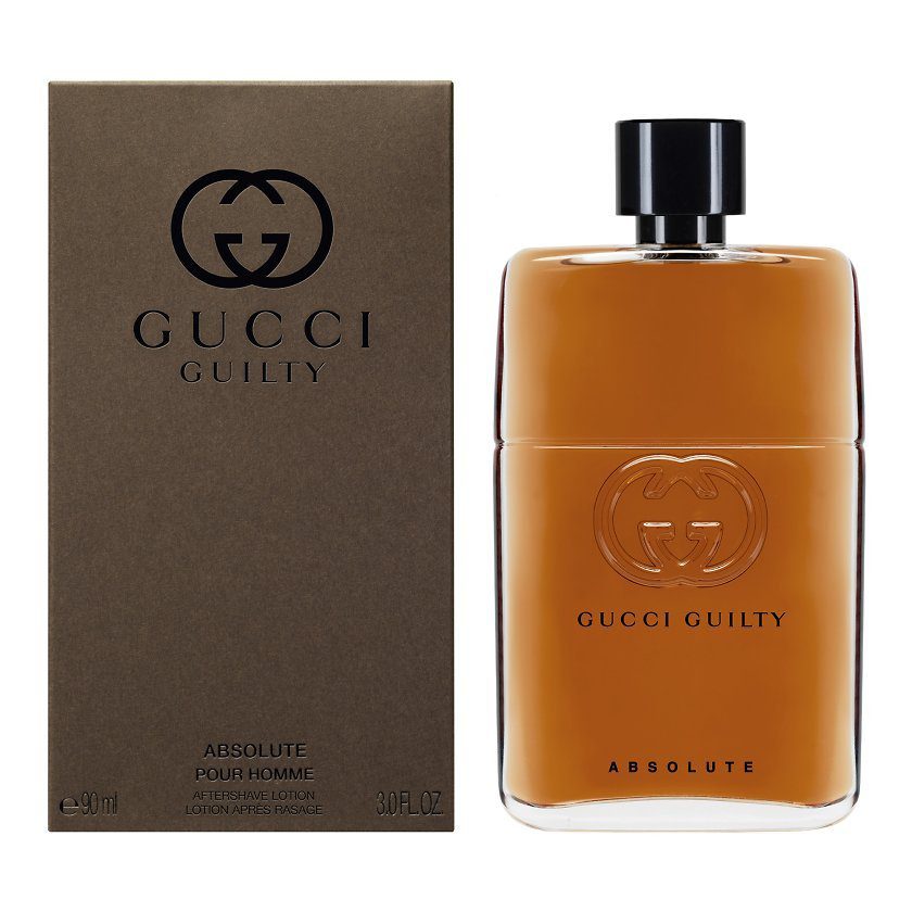 8005610377568_4e205d2b2e2f1bece3adce49f0e8f90c GUCCI GUILTY ABSOLUTE POUR HOMME FOR MEN AFTERSHAVE LOTION 90 ml - Image 1
