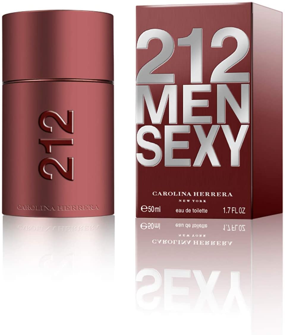 8411061865613 Carolina Herrera 212 Sexy Perfume For Men, EDT, 50ml - Image 1