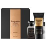 Abercrombie & Fitch Authentic Night Gift Set For Men 100ml EDT + 15ml EDT + 200ml Hair & Body Wash