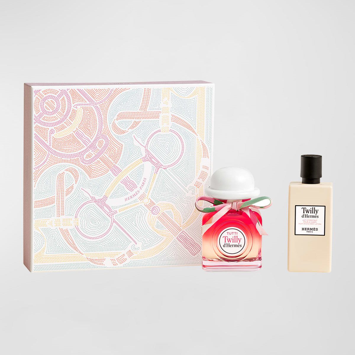 981051999624-1_14f30fce-271f-4090-b078-c163c057ddae Hermes Twilly D'hermes Tutti Set EDP 85ml + Moisturizing Body Lotion 80ml For Women - Image 1