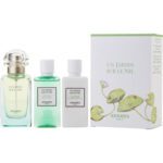 Hermes Un Jardin Sur Le Nil  Set EDT 50ml + Moisturizing Body lotion 40ml + Body Showergel 40ml For Unisex