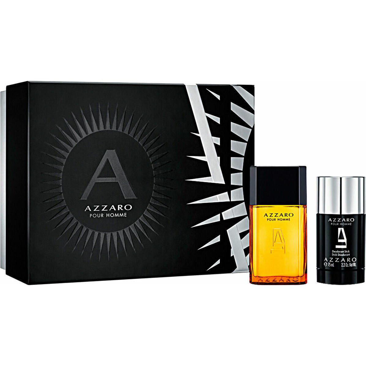 AZZAROPOURHOMME_M_SETEDT50ml_DEOSTICK75mlFR AZZARO POUR HOMME Gift Set For Men - Image 1