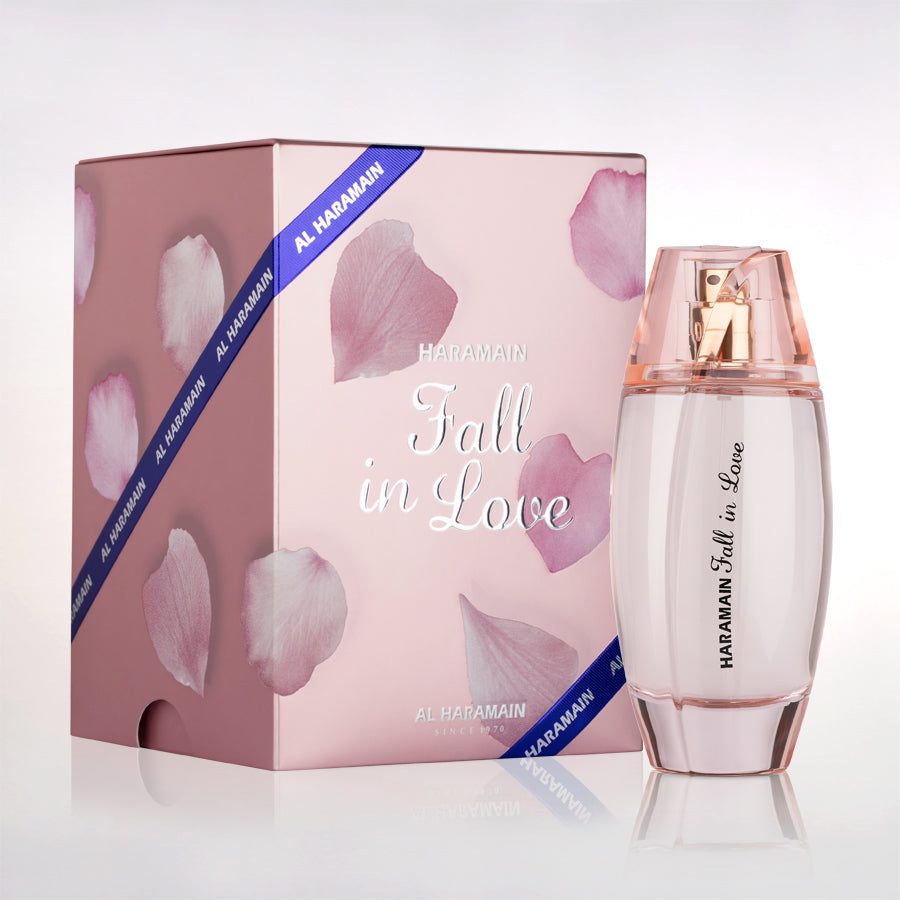 AlHaramainFallInLove_Pink_SprayForWomen100ml Al Haramain Fall In Love (Pink) Spray For Women 100ml - Image 1