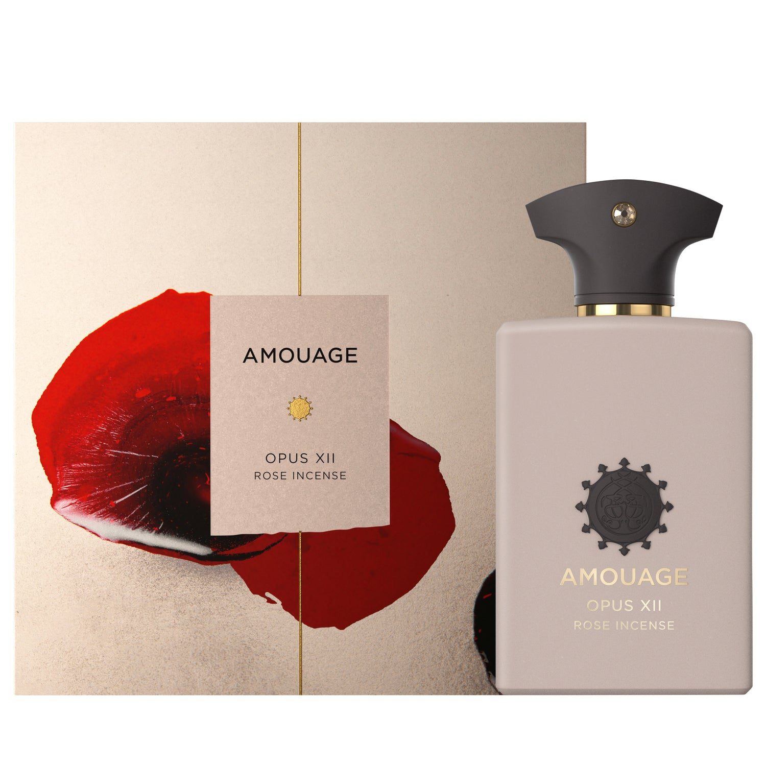 AmouageOpusXiiRoseIncense_U_Edp100Ml Amouage Opus XII Rose Incense Perfume For Unisex EDP 100ml - Image 1