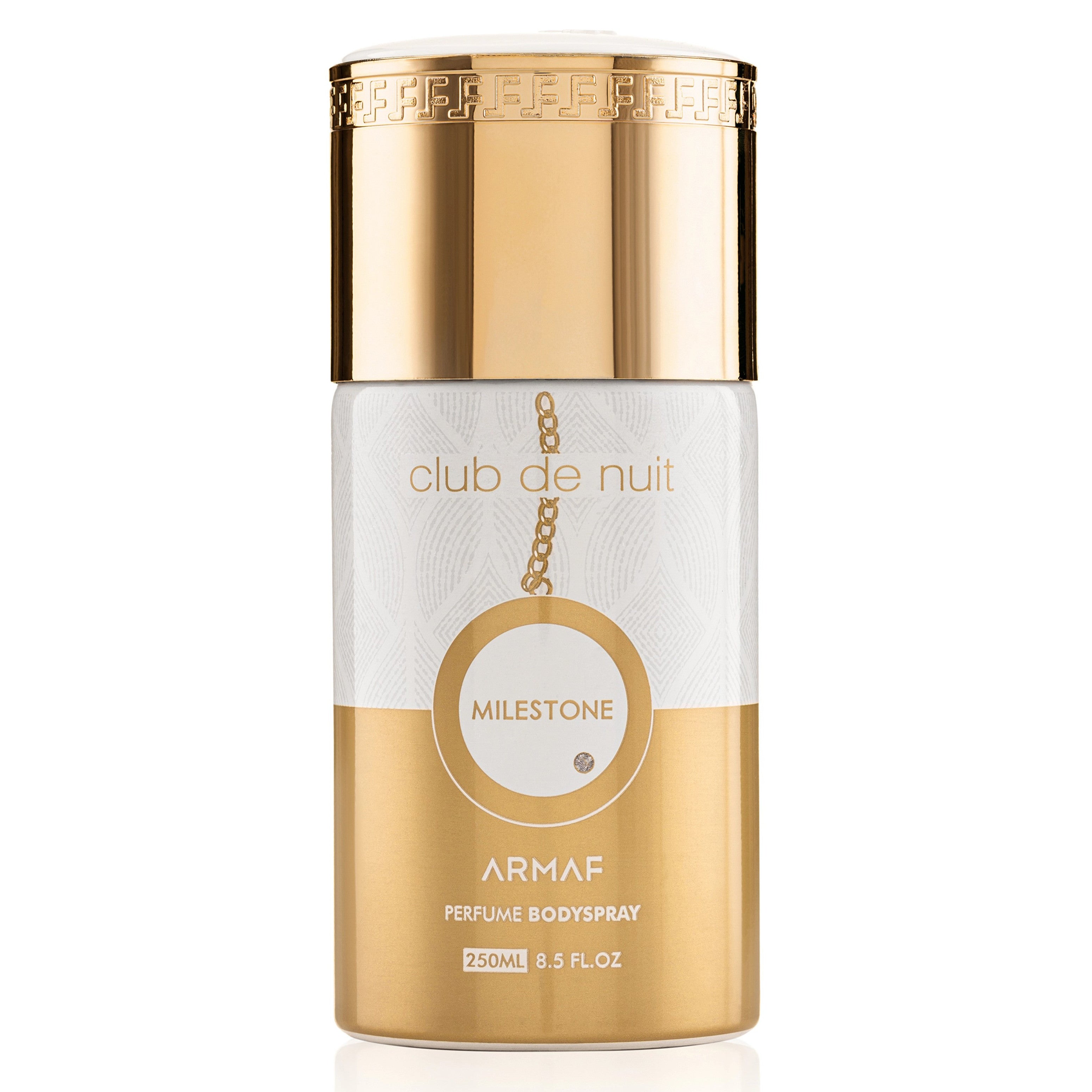 ArmafClubDeNuitMilestone250mlBodySpy Armaf Club De Nuit Milestone Body Spray For Unisex 250ml - Image 1