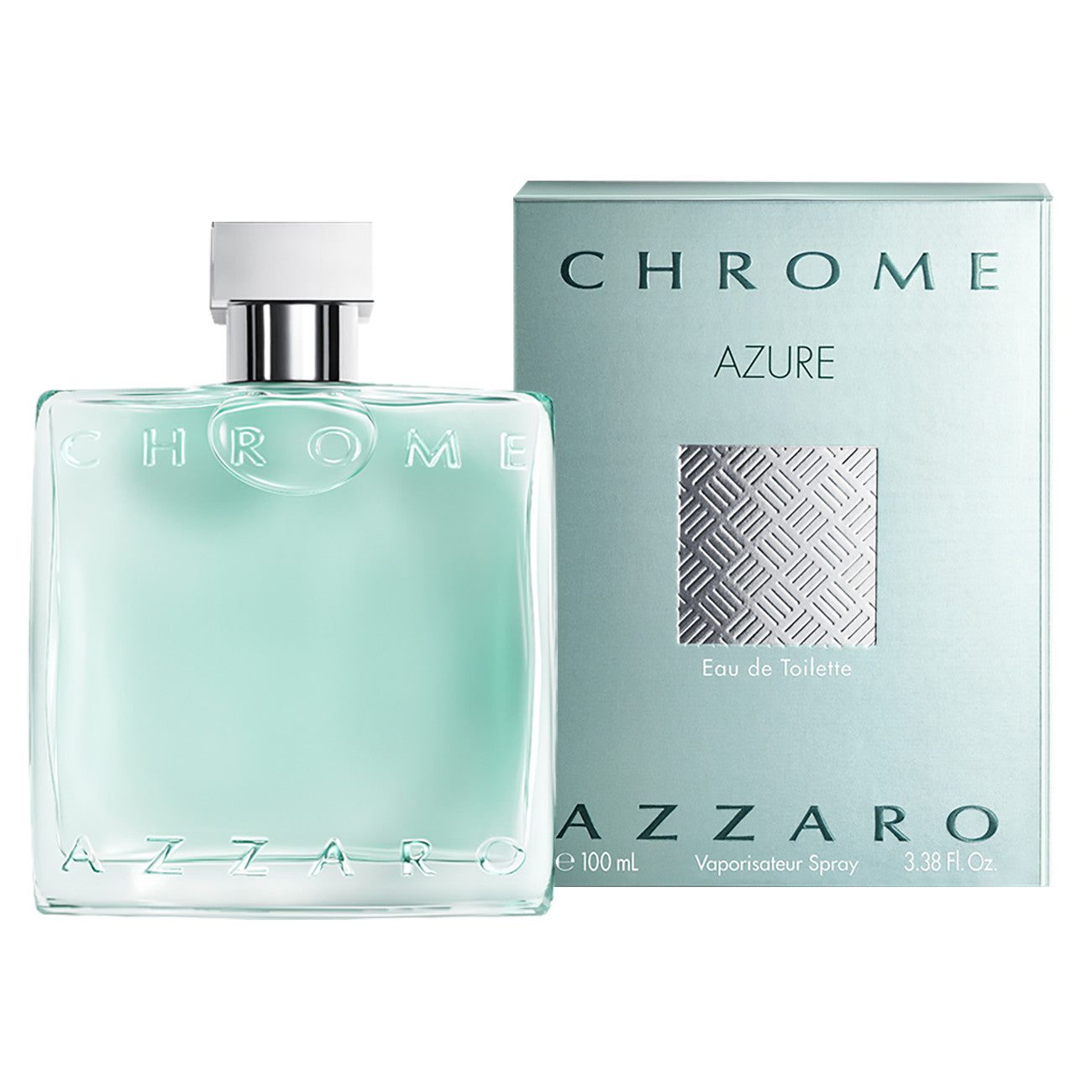 AzzaroChromeAzure_M_Edt100Ml Azzaro Chrome Azure Perfume For Men EDT 100ml - Image 1