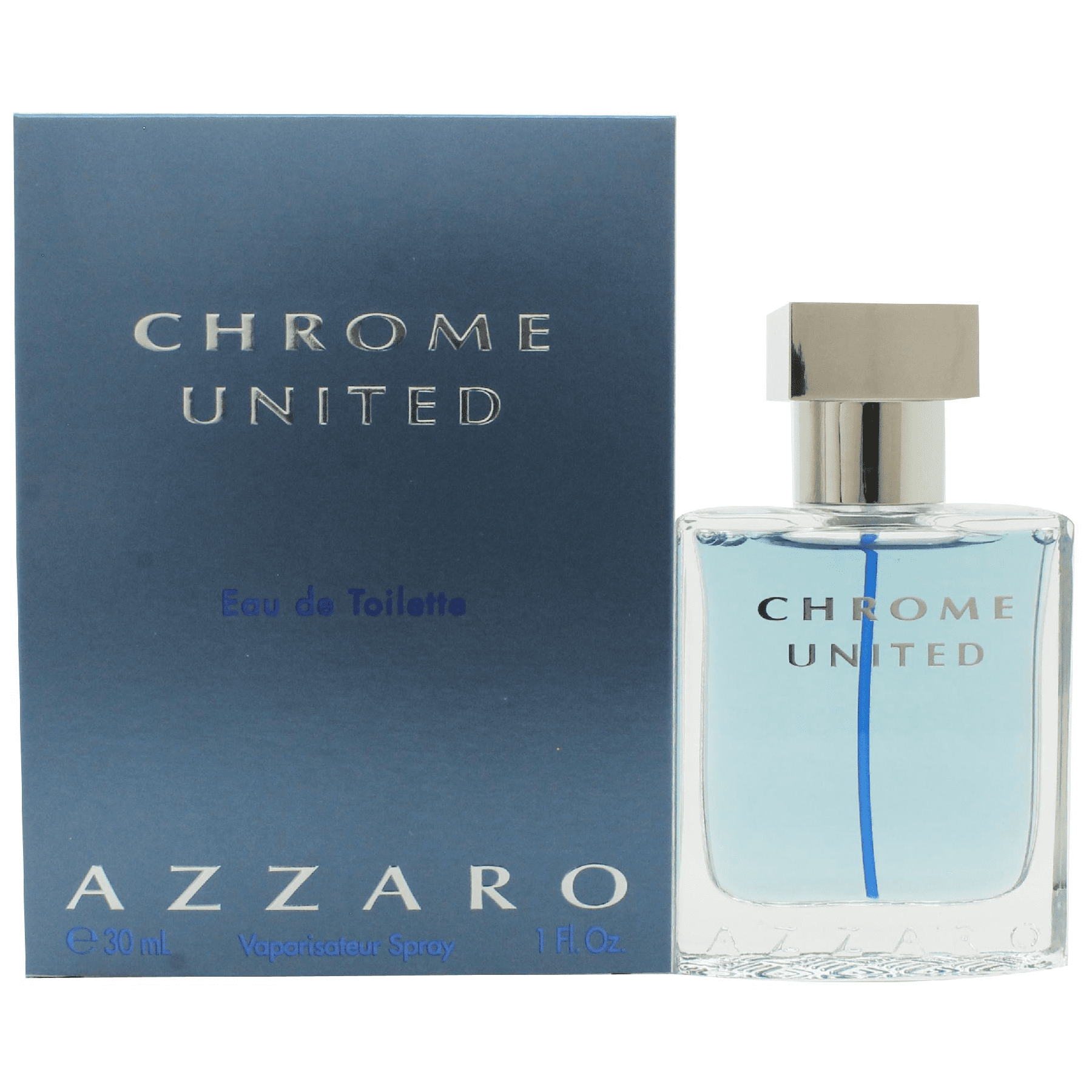 AzzaroChromeUnited_M_Edt30Ml Azzaro Chrome United Perfume For Men EDT 30ml - Image 1