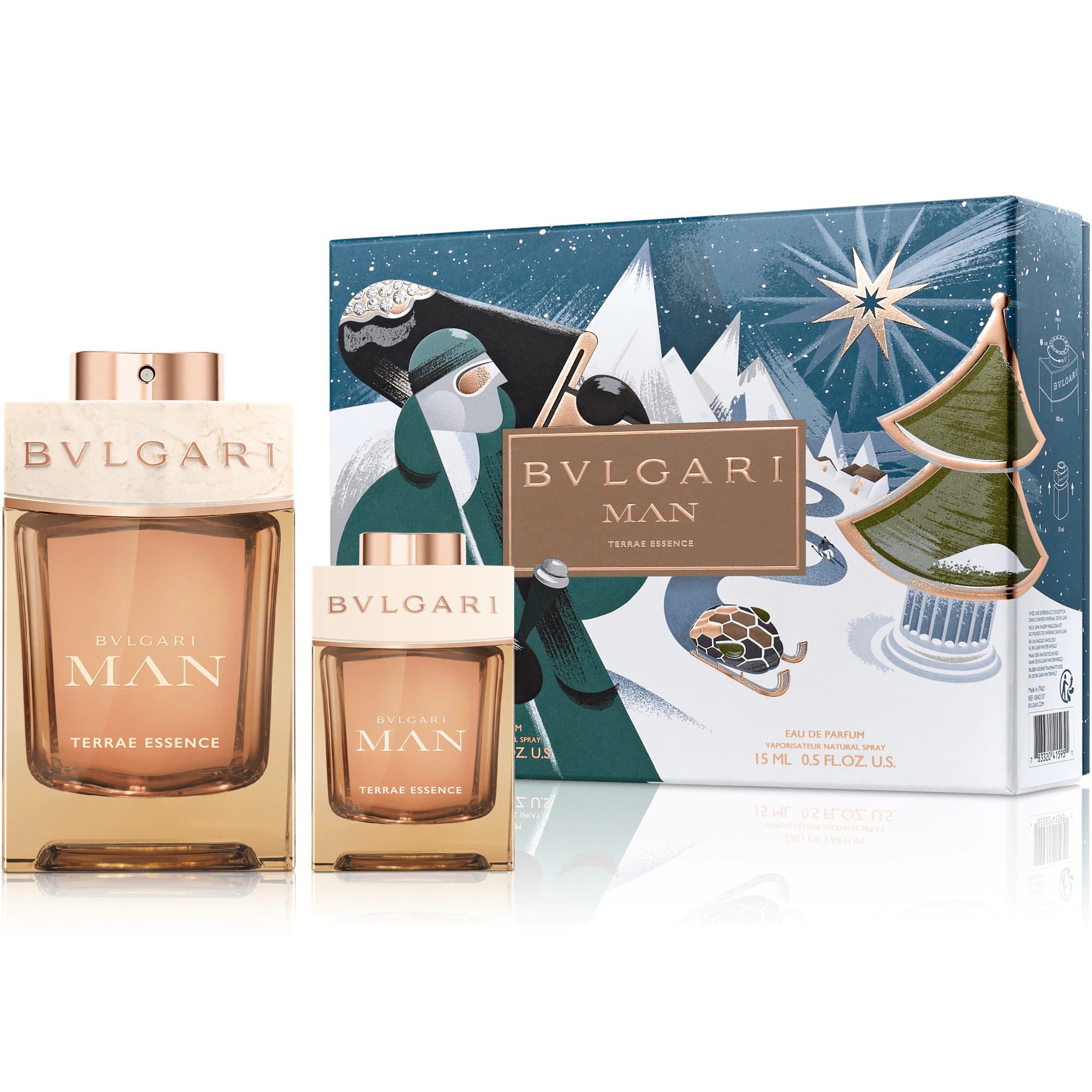 BvlgariManTerraeEssence_M_SetEdp100Ml_Edp15MlIt Bvlgari Man Terrae Essence Gift Set For Men - Image 1