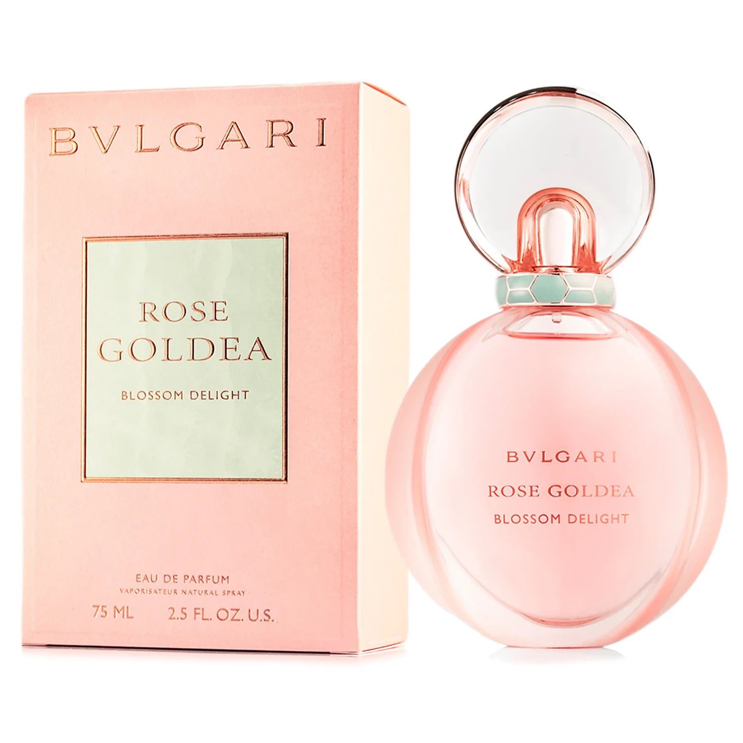 BvlgariRoseGoldeaBlossomDelight_W_Edp75Ml Bvlgari Rose Goldea Blossom Delight Perfume For Women EDP 75ml - Image 1
