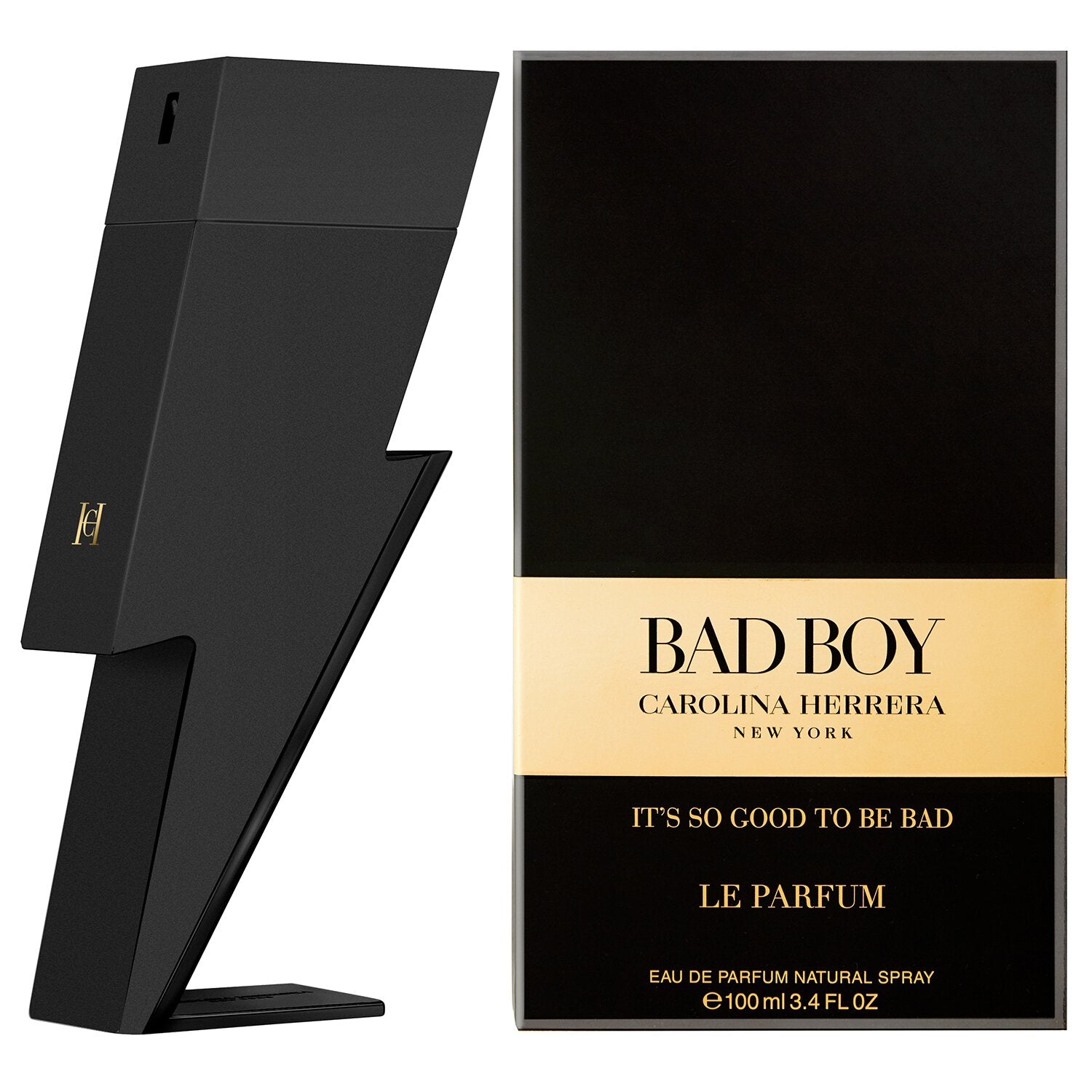 CAROLINAHERRERABADBOYLEPARFUM100ML Carolina Herrera Bad Boy Le Parfum For Men , EDP 100ML - Image 1