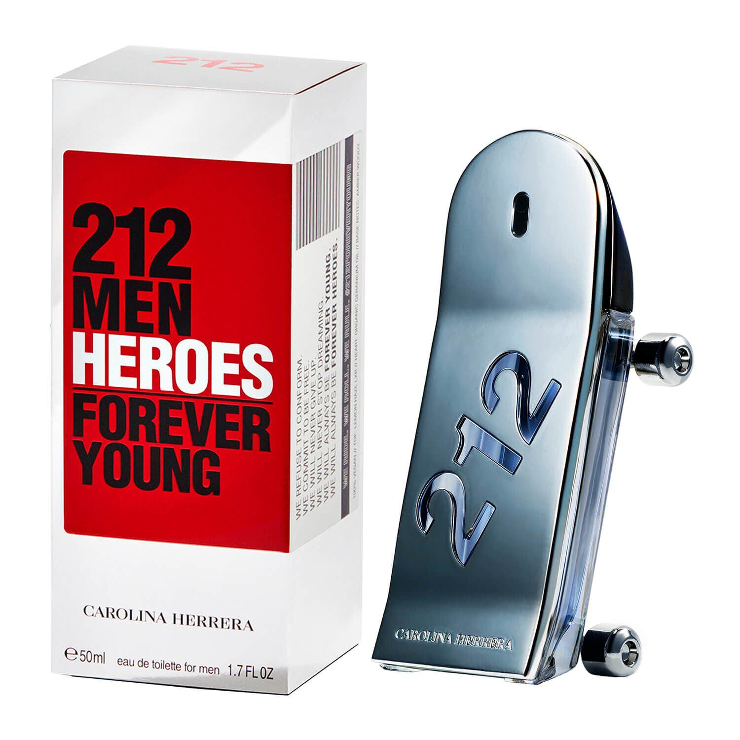 CarolinaHerrera212HeroesForeverYoungMen_M_Edt50Ml Carolina Herrera 212 Heroes Forever Young Men Perfume For Men EDT 50ml - Image 1