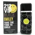 Carolina Herrera 212 Vip Men Black Smiley Take The Time To Smile Limited Edition Perfume For Men EDP 100ml