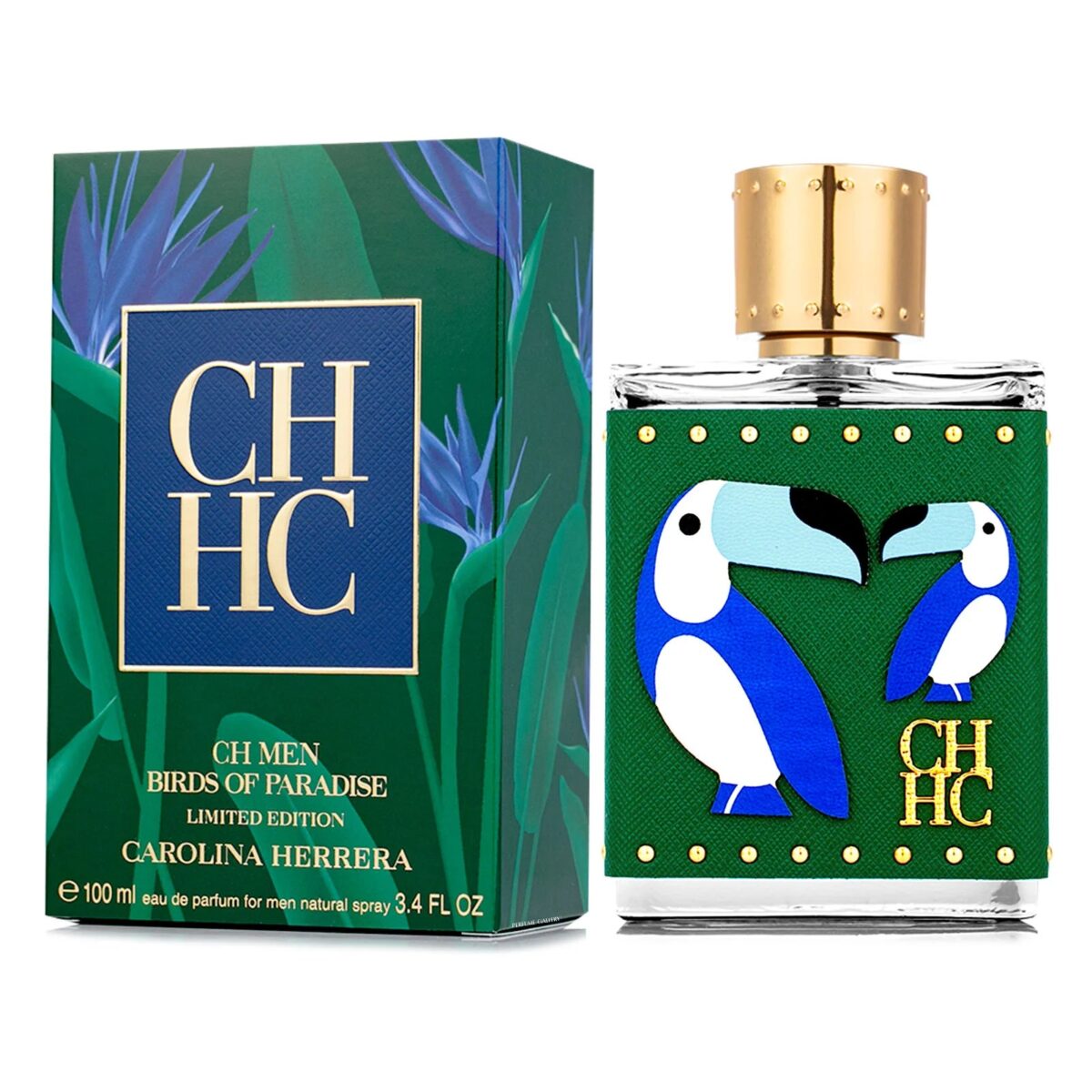 Carolina Herrera CH Men Bird Of Paradise Perfume For Men EDP 100ml - Image 2