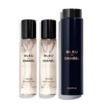 Chanel Bleu De Chanel Pour Homme Parfum 3X20ml Travel Spray For Men
