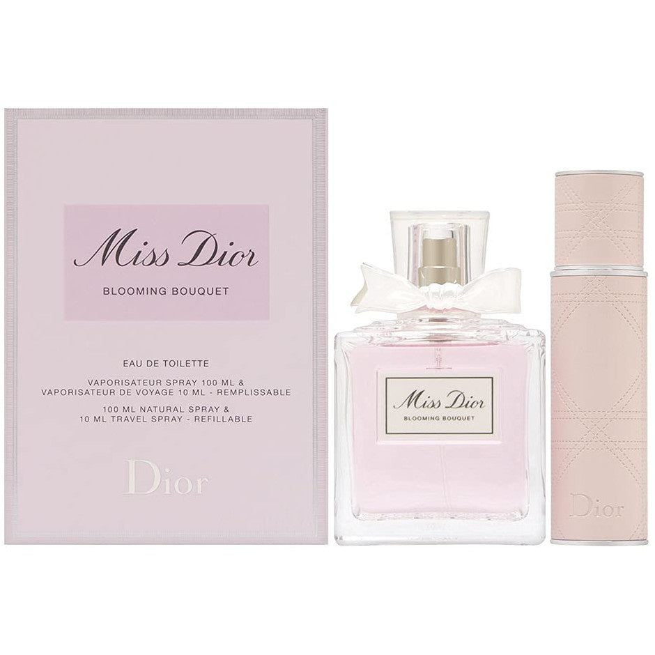 ChristianDiorMissDiorBloomingBouquet_W_SetEdt100Ml_10MlTravelSprayRefillable Christian Dior Miss Dior Blooming Bouquet Gift Set For Women - Image 1