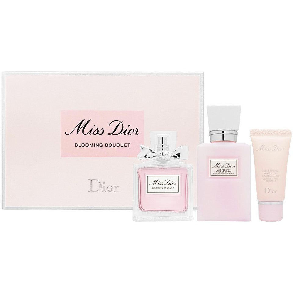 ChristianDiorMissDiorBloomingBouquet_W_SetEdt50Ml_MoistrzngBMlk75Ml_NRoseHCrm20Ml Christian Dior Miss Dior Blooming Bouquet Gift Set For Women - Image 1