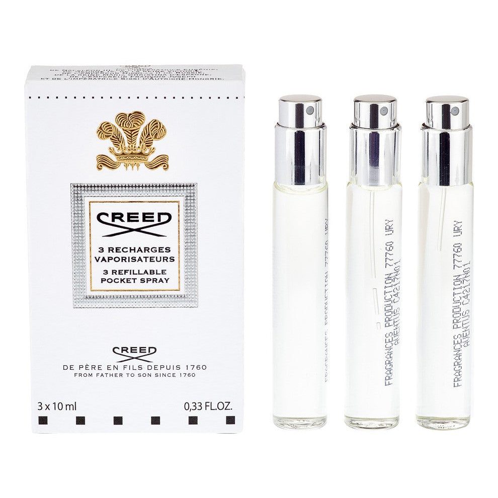 CreedLoveInWhite_W_Edp3X10MlRefillablePocketSpray Creed Love In White EDP 3X10ml Refillable Pocket Spray For Women - Image 1