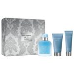 Dolce & Gabbana Light Blue Eau Intense Pour Homme Gift Set For Men
